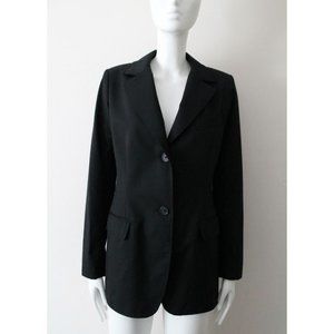 Smythe Boyfriend Wool Blazer Black Size 6